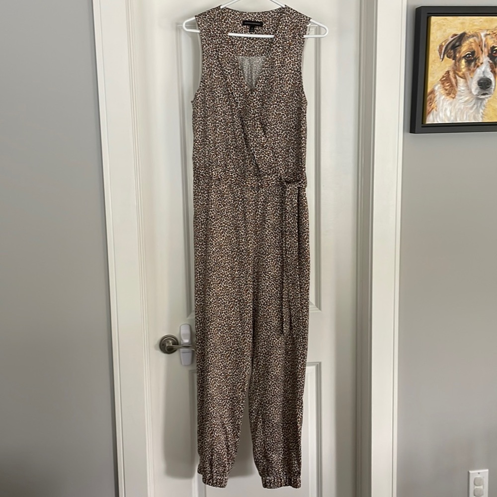Banana Republic Cheetah Print Jumpsuit